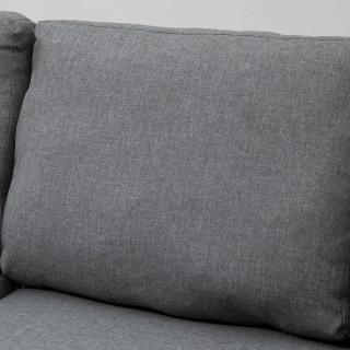 HOMCOM 3 Θέσιος Καναπές-Κρεβάτι και Peninsula με Μονάδα Αποθήκευσης...