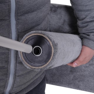 Δέντρο ξύσιμο 4 επιπέδων με ρυθμιζόμενο ύψος, σε μοριοσανίδα, βελού...