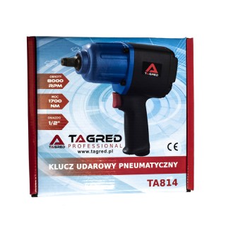 Πνευματικό Μπουλονόκλειδο 1/2 1700 Nm TAGRED TA814 Πνευματικό Μπουλονόκλειδο 1/2 1700 Nm TAGRED TA814