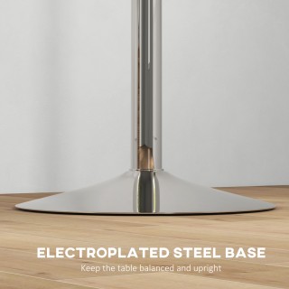 Τραπέζι HOMCOM High Bar με Ρυθμιζόμενο Ύψος, Περιστρεφόμενη κορυφή ...