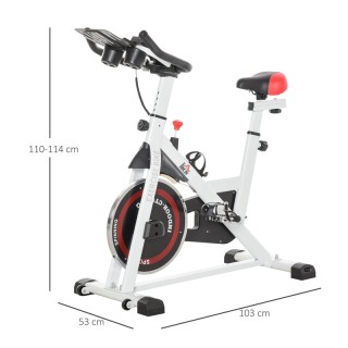 Ποδήλατο Γυμναστικής Spinning HOMCOM A90-146V01 Ποδήλατο Γυμναστικής Spinning HOMCOM A90-146V01