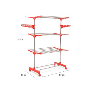Πολυλειτουργική Απλώστρα 21 m Χρώματος Κοραλί Infinity Idomya 30090231 Πολυλειτουργική Απλώστρα 21 m Χρώματος Κοραλί Infinity Idomya 30090231