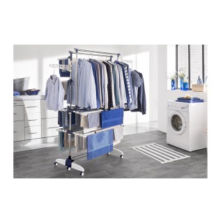 Πολυλειτουργική Απλώστρα από Ατσάλι με Αξεσουάρ SPM 50000085