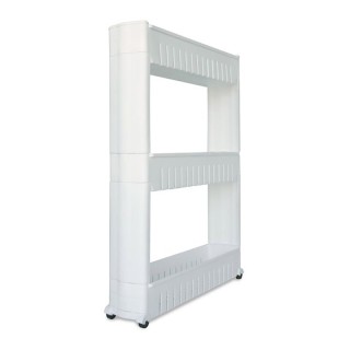 Πολυλειτουργική Τροχήλατη Ραφιέρα με 3 Ράφια 54.3 x 12.4 x 72 cm GE... Πολυλειτουργική Τροχήλατη Ραφιέρα με 3 Ράφια 54.3 x 12.4 x 72 cm GE...