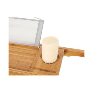 Πολυλειτουργικό Ράφι Μπανιέρας από Μπαμπού 75-112 x 23 x 4.5 cm SPM...