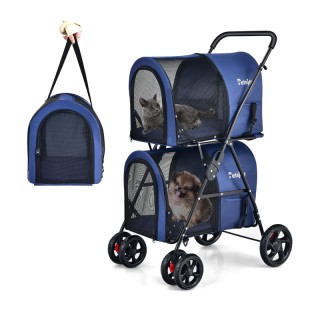 Πολυλειτουργικό Καρότσι Μεταφοράς Κατοικίδιου 4 σε 1 51 x 68 x 107 ...