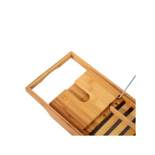 Πολυλειτουργικό Ράφι Μπανιέρας από Μπαμπού 70-105 x 22 x 5 cm HOMCO... Πολυλειτουργικό Ράφι Μπανιέρας από Μπαμπού 70-105 x 22 x 5 cm HOMCO...