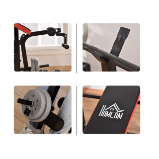 Πολυλειτουργικός Πάγκος Γυμναστικής 150 x 105 x 112 cm HOMCOM A91-0... Πολυλειτουργικός Πάγκος Γυμναστικής 150 x 105 x 112 cm HOMCOM A91-0...