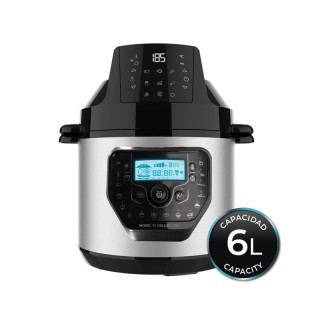 Πολυμάγειρας Ρομπότ με Κάδο 6 Lt Olla GM H Deluxe Fry Cecotec CEC-0... Πολυμάγειρας Ρομπότ με Κάδο 6 Lt Olla GM H Deluxe Fry Cecotec CEC-0...