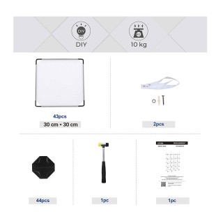 Πολυμορφική Βιβλιοθήκη με 12 Κύβους Αποθήκευσης 93 x 31 x 123 cm So... Πολυμορφική Βιβλιοθήκη με 12 Κύβους Αποθήκευσης 93 x 31 x 123 cm So...