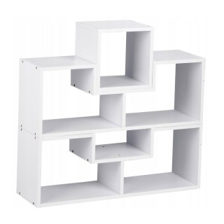 Πολυμορφική Ξύλινη Ραφιέρα 63 x 24.5 x 80 cm ModernHome WYJ-072 Πολυμορφική Ξύλινη Ραφιέρα 63 x 24.5 x 80 cm ModernHome WYJ-072