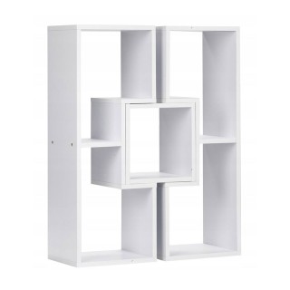 Πολυμορφική Ξύλινη Ραφιέρα 63 x 24.5 x 80 cm ModernHome WYJ-072