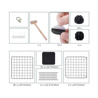 Πολυμορφικό Κλουβί - Πάρκο Εκπαίδευσης Κατοικίδιου 70 x 70 x 105 cm...