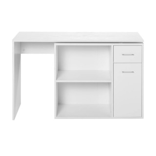 Πολυμορφικό Ξύλινο Γραφείο 173 x 39.8 x 74 cm HOMCOM 836-073WT Πολυμορφικό Ξύλινο Γραφείο 173 x 39.8 x 74 cm HOMCOM 836-073WT