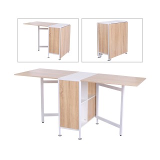 Πολυμορφικό Μεταλλικό Γραφείο 169 x 62 x 75 cm HOMCOM 833-409