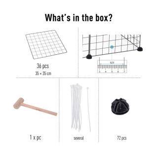 Πολυμορφικό Κλουβί - Πάρκο Εκπαίδευσης Κατοικίδιου 146 x 73 x 73 cm... Πολυμορφικό Κλουβί - Πάρκο Εκπαίδευσης Κατοικίδιου 146 x 73 x 73 cm...