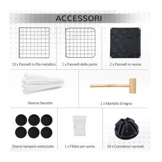 Πολυμορφικό Κλουβί - Πάρκο Εκπαίδευσης Κατοικίδιου 105 x 70 x 35 cm... Πολυμορφικό Κλουβί - Πάρκο Εκπαίδευσης Κατοικίδιου 105 x 70 x 35 cm...