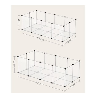 Πολυμορφικό Κλουβί - Πάρκο Εκπαίδευσης Κατοικίδιου με 20 Πάνελ 125 ... Πολυμορφικό Κλουβί - Πάρκο Εκπαίδευσης Κατοικίδιου με 20 Πάνελ 125 ...