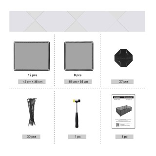 Πολυμορφικό Κλουβί - Πάρκο Εκπαίδευσης Κατοικίδιου με 20 Πάνελ 143 ... Πολυμορφικό Κλουβί - Πάρκο Εκπαίδευσης Κατοικίδιου με 20 Πάνελ 143 ...