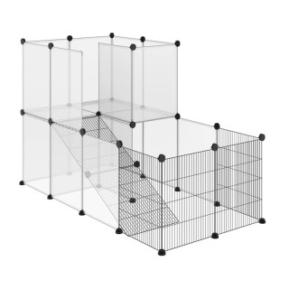 Πολυμορφικό Κλουβί - Πάρκο Κατοικίδιων 140 x 70 x 90 cm PawHut D51-259 Πολυμορφικό Κλουβί - Πάρκο Κατοικίδιων 140 x 70 x 90 cm PawHut D51-259