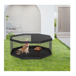 Πολυμορφικό Μεταλλικό Κλουβί - Πάρκο Εκπαίδευσης Σκύλου με 8 Πάνελ ... Πολυμορφικό Μεταλλικό Κλουβί - Πάρκο Εκπαίδευσης Σκύλου με 8 Πάνελ ...