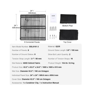 Πολυμορφικό Μεταλλικό Κλουβί - Πάρκο Εκπαίδευσης Σκύλου με 8 Πάνελ ... Πολυμορφικό Μεταλλικό Κλουβί - Πάρκο Εκπαίδευσης Σκύλου με 8 Πάνελ ...