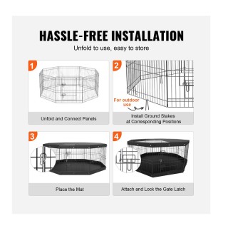 Πολυμορφικό Μεταλλικό Κλουβί - Πάρκο Εκπαίδευσης Σκύλου με 8 Πάνελ ... Πολυμορφικό Μεταλλικό Κλουβί - Πάρκο Εκπαίδευσης Σκύλου με 8 Πάνελ ...
