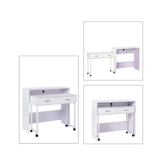 Πολυμορφικό Ξύλινο Γραφείο 100 x 36 x 88 cm HOMCOM 920-021V01WT