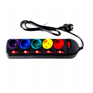 Πολύπριζο Ασφαλείας 5 Θέσεων με Καλώδιο 1.5 m Kraft&Dele KD-4000-CZ Πολύπριζο Ασφαλείας 5 Θέσεων με Καλώδιο 1.5 m Kraft&Dele KD-4000-CZ