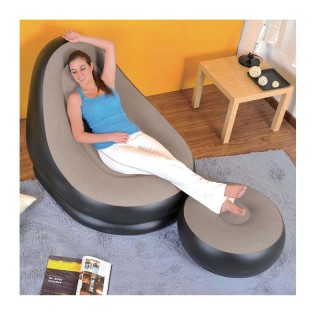 Πολυθρόνα Φουσκωτή με Υποπόδιο Hoppline HOP1000865-1 Πολυθρόνα Φουσκωτή με Υποπόδιο Hoppline HOP1000865-1