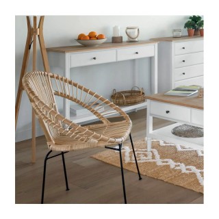 Πολυθρόνα Κήπου από Συνθετικό Rattan 86 x 74 x 65 cm Atmosphera 156906 Πολυθρόνα Κήπου από Συνθετικό Rattan 86 x 74 x 65 cm Atmosphera 156906