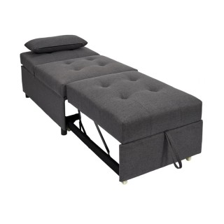 Πολυθρόνα - Κρεβάτι με Μαξιλάρι 81.5 x 113 x 84 cm Home Deco Factor...