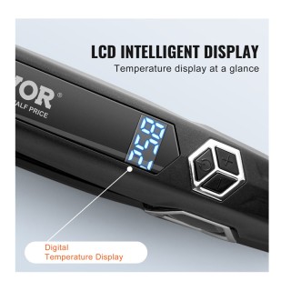 Πρέσα Μαλλιών με Πλάκες Τιτανίου 60 W VEVOR YSYHWXWFLZZFU2XXAV2 Πρέσα Μαλλιών με Πλάκες Τιτανίου 60 W VEVOR YSYHWXWFLZZFU2XXAV2