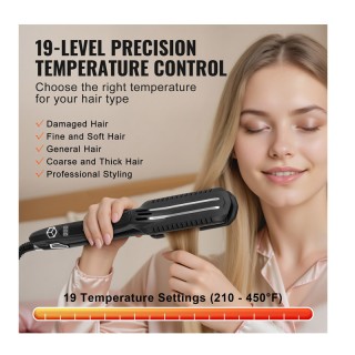 Πρέσα Μαλλιών με Πλάκες Τιτανίου 60 W VEVOR YSYHWXWFLZZFU2XXAV2 Πρέσα Μαλλιών με Πλάκες Τιτανίου 60 W VEVOR YSYHWXWFLZZFU2XXAV2