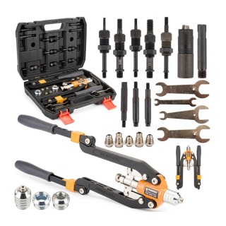 Πριτσιναδόρος Σπειρωμάτων Χειρός για Πριτσίνια M4-M12 με Αξεσουάρ P...