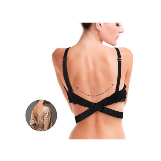 Προέκταση Χαμηλώματος Σουτιέν Χρώματος Μαύρο Cosmetic Club SC0552 Προέκταση Χαμηλώματος Σουτιέν Χρώματος Μαύρο Cosmetic Club SC0552
