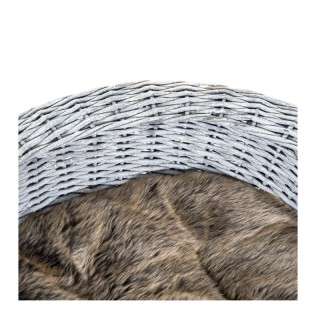 Ψάθινο Κρεβάτι με Μαξιλάρι για Κατοικίδια 57 x 46 x 17.5 cm PawHut ... Ψάθινο Κρεβάτι με Μαξιλάρι για Κατοικίδια 57 x 46 x 17.5 cm PawHut ...