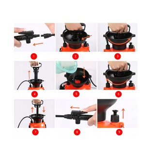 Ψεκαστήρας Πίεσης 3 Bar 8 Lt Verk Group 5907451356586