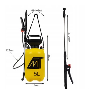 Ψεκαστήρας Πίεσης 5 Lt Malatec 12239 Ψεκαστήρας Πίεσης 5 Lt Malatec 12239