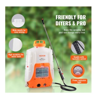 Ψεκαστήρας Πλάτης Μπαταρίας 90 PSI 12V 15 Lt VEVOR BBPPPPE416L12HNJ1V2 Ψεκαστήρας Πλάτης Μπαταρίας 90 PSI 12V 15 Lt VEVOR BBPPPPE416L12HNJ1V2