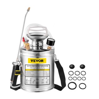 Ψεκαστήρας Χειρός Πίεσης από Ανοξείδωτο Ατσάλι 4 Lt VEVOR PWQBXG4L0... Ψεκαστήρας Χειρός Πίεσης από Ανοξείδωτο Ατσάλι 4 Lt VEVOR PWQBXG4L0...