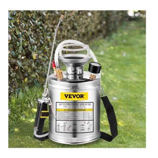 Ψεκαστήρας Χειρός Πίεσης από Ανοξείδωτο Ατσάλι 4 Lt VEVOR PWQBXG4L0... Ψεκαστήρας Χειρός Πίεσης από Ανοξείδωτο Ατσάλι 4 Lt VEVOR PWQBXG4L0...