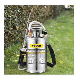 Ψεκαστήρας Χειρός Πίεσης από Ανοξείδωτο Ατσάλι 6 Lt VEVOR PWQBXG6L0...