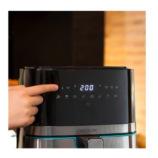 Ψηφιακή Φριτέζα Αέρος 5.5 Lt 1700 W Cecofry Full InoxBlack 5500 Pro... Ψηφιακή Φριτέζα Αέρος 5.5 Lt 1700 W Cecofry Full InoxBlack 5500 Pro...