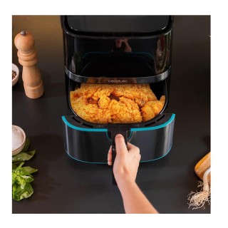 Ψηφιακή Φριτέζα Αέρος 5.5 Lt 1700 W Cecofry Full InoxBlack 5500 Pro...