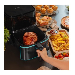Ψηφιακή Φριτέζα Αέρος 5.5 Lt 1700 W Cecofry Full InoxBlack 5500 Pro... Ψηφιακή Φριτέζα Αέρος 5.5 Lt 1700 W Cecofry Full InoxBlack 5500 Pro...