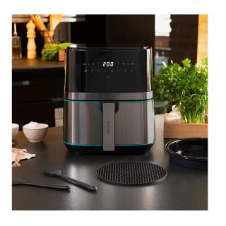 Ψηφιακή Φριτέζα Αέρος 5.5 Lt 1700 W Cecofry Full InoxBlack 5500 Pro... Ψηφιακή Φριτέζα Αέρος 5.5 Lt 1700 W Cecofry Full InoxBlack 5500 Pro...