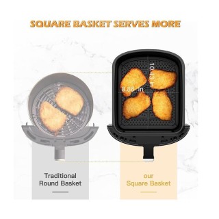 Ψηφιακή Φριτέζα Αέρος 6.5 Lt 1500 W Royalty Line RL-AF-5408 Ψηφιακή Φριτέζα Αέρος 6.5 Lt 1500 W Royalty Line RL-AF-5408