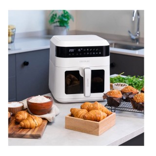 Ψηφιακή Φριτέζα Αέρος Χωρίς Λάδι 6 Lt 1300 W Χρώματος Λευκό Cecofry... Ψηφιακή Φριτέζα Αέρος Χωρίς Λάδι 6 Lt 1300 W Χρώματος Λευκό Cecofry...