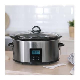 Ψηφιακή Κατσαρόλα 5.5 Lt με Γυάλινο Καπάκι Slow Cooker Cecotec Chup...